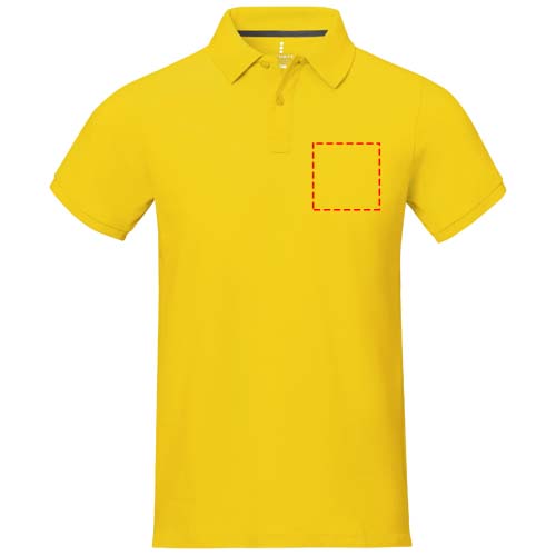 Calgary 200 g/m² herenpolo met korte mouwen