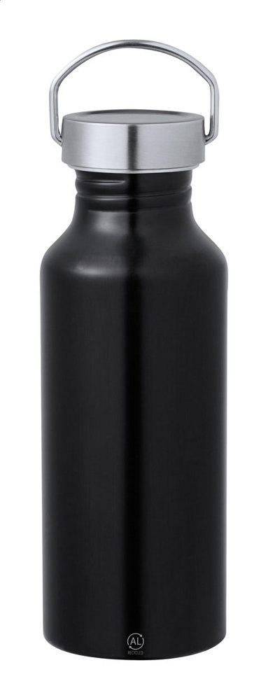 Agul - fles - kopen of bedrukken - Zwart