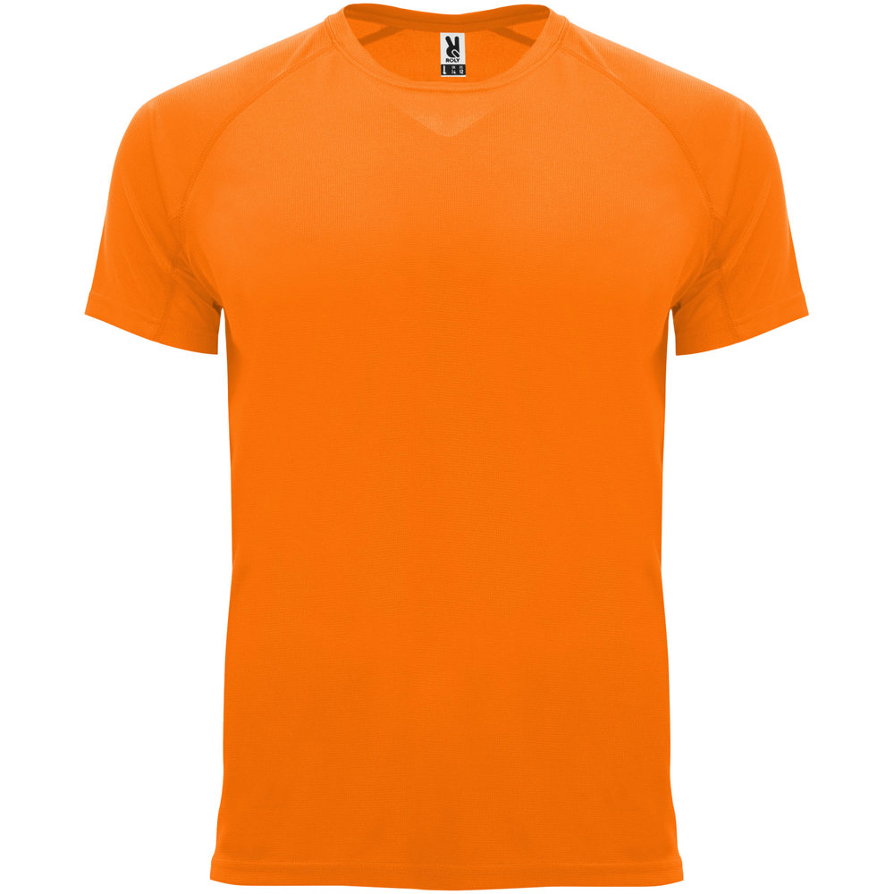 Bahrain sportshirt met korte mouwen voor kinderen - bedrukt of onbedrukt verkrijgbaar - Fluor oranje