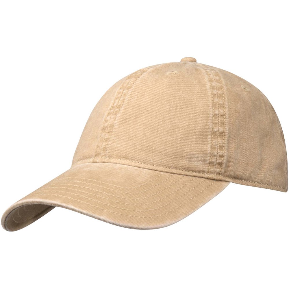 Grafton 6 panel gewassen cap - kopen of bedrukken - Havermout