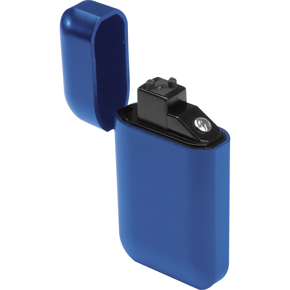 Matte USB aansteker - voor bedrijven en relatiegeschenken - blauw