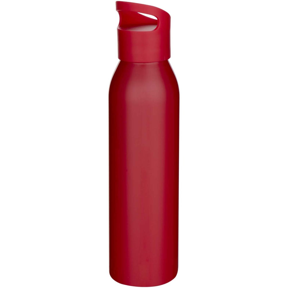 Sky 650 ml RCS gerecyclede enkelwandige roestvrijstalen waterfles - met logo of onbedrukt bestellen - Rood