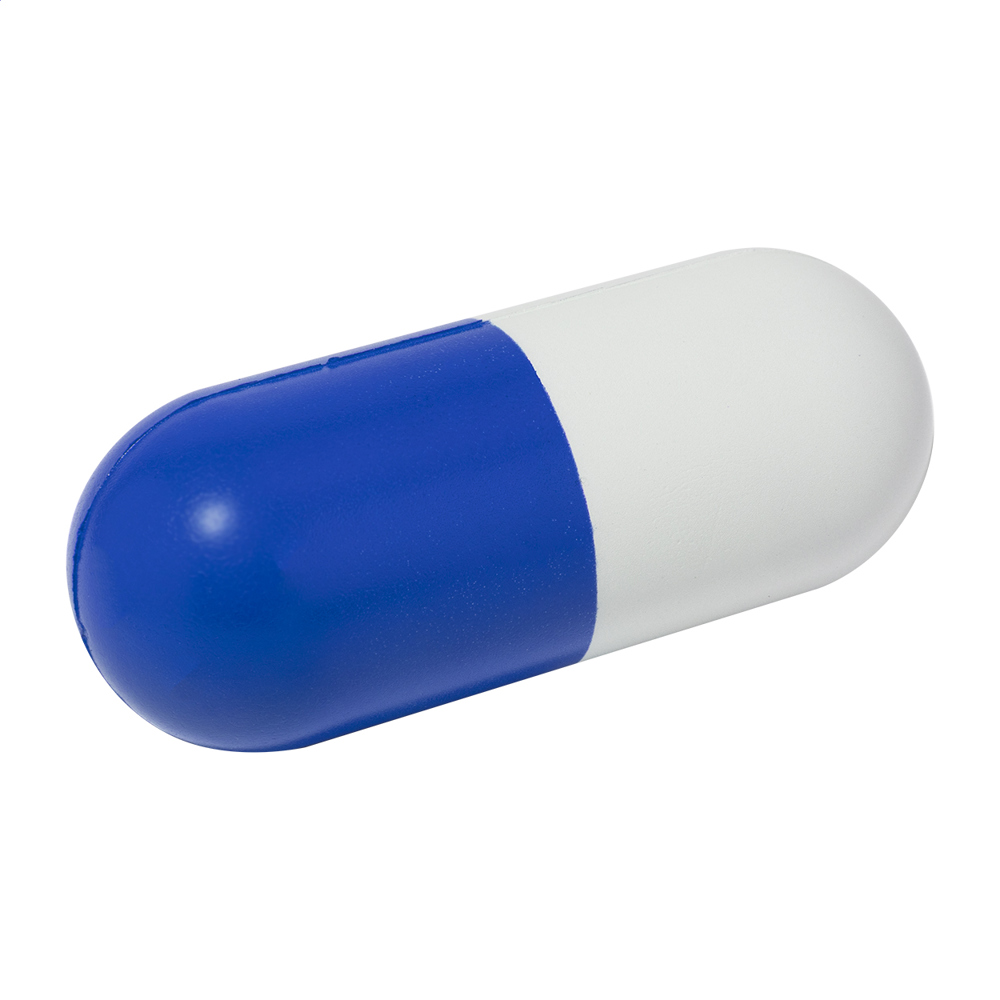 Stressul - antistress ball - bedrukt of onbedrukt verkrijgbaar - blauw