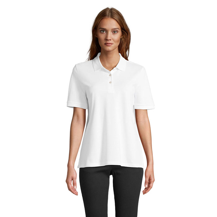PACIFIC WOMEN - PACIFIC DAMES POLO - kopen of bedrukken - wit