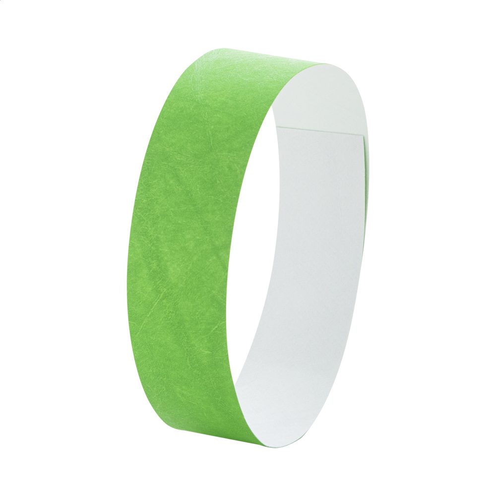 Wristvek - Tyvek polsbandjes (10 stuks) - voor bedrijven en relatiegeschenken - Groen