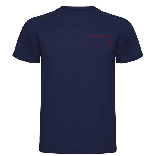 Montecarlo 150 g/m² sportshirt met korte mouwen voor kinderen