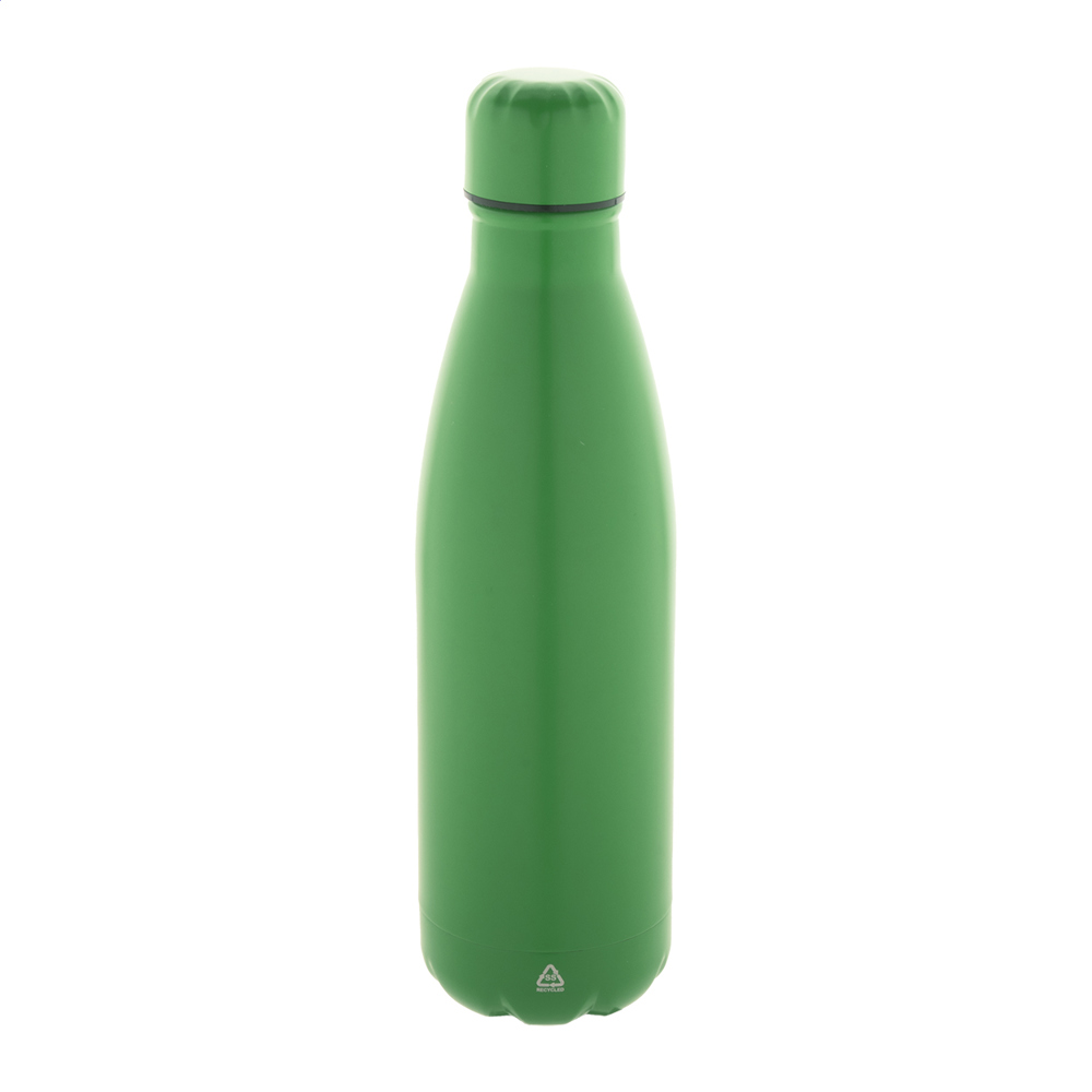Refill - gerecyclede roestvrijstalen fles - kopen of bedrukken - groen