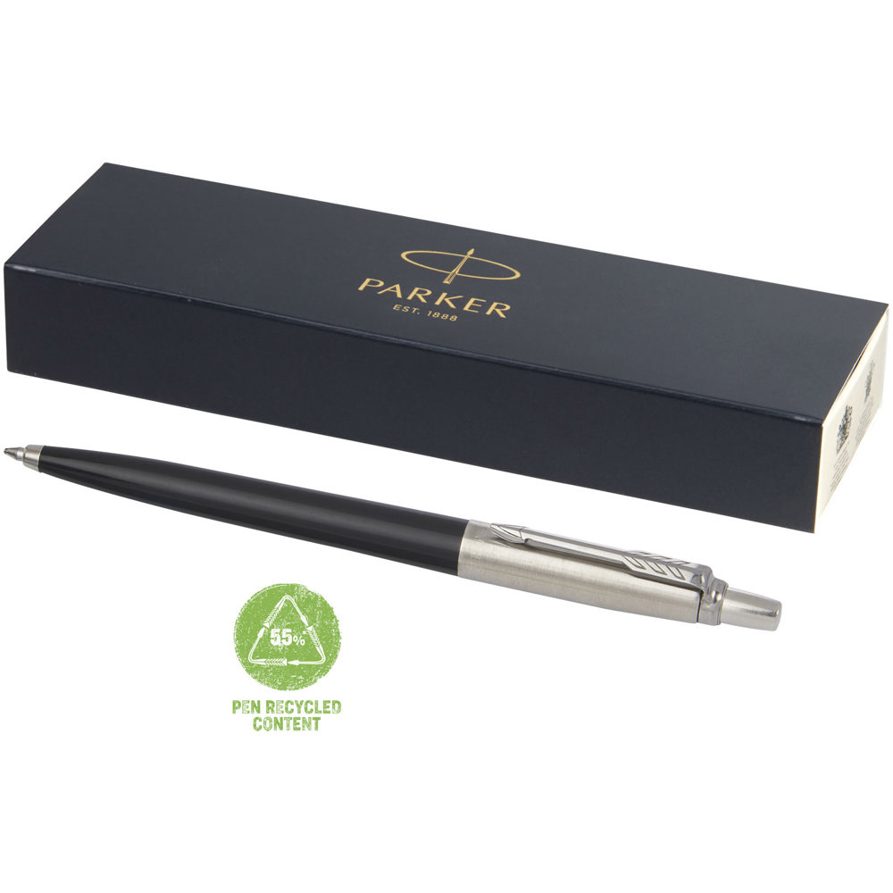 Parker Jotter gerecyclede balpen (blauwe inkt) - bedrukt of onbedrukt verkrijgbaar