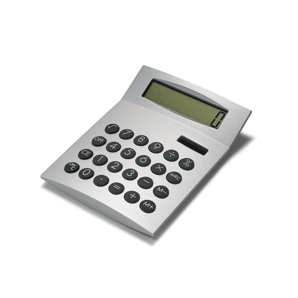 ENFIELD. 8-cijferige ABS-calculator - met logo of onbedrukt bestellen