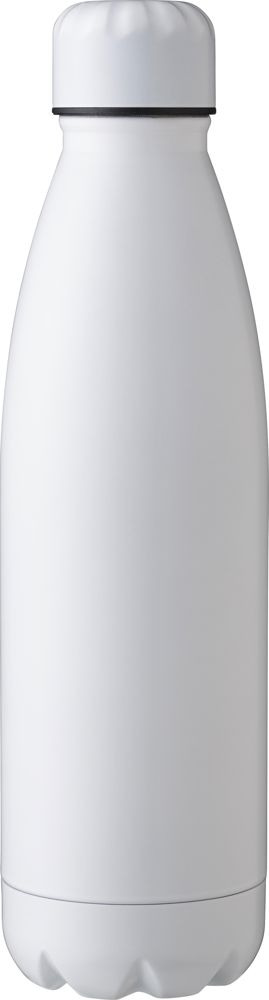 RVS fles (700 ml) Makayla - voor bedrijven en relatiegeschenken - Wit
