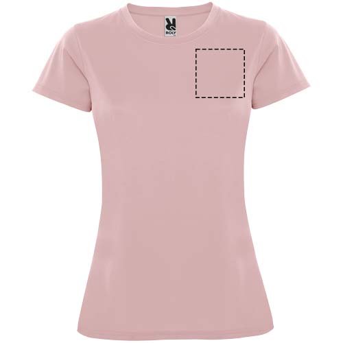Montecarlo 150 g/m² sportshirt met korte mouwen voor dames