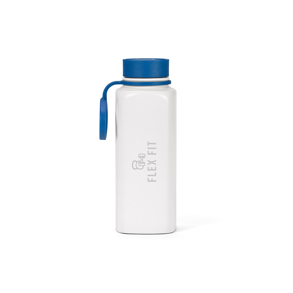 Ural fles gerecycled roestvrij staal 820 ml - Blauw