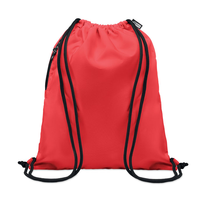 NIGHT - Grote rugzak met koord RPET - kopen of bedrukken - Rood