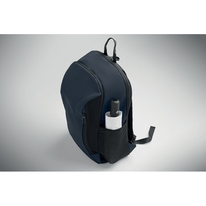 KOROVIN - 15" zachte PU laptop rugzak