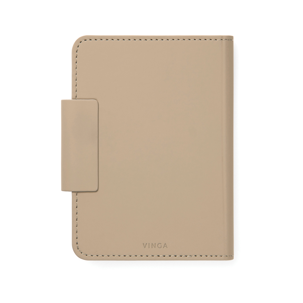 VINGA Baltimore RCS Passport houder met Dual FInder
