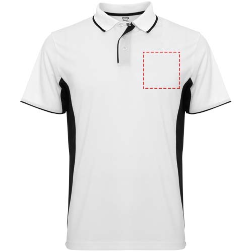 Montmelo 150 g/m² unisex sportpolo met korte mouwen