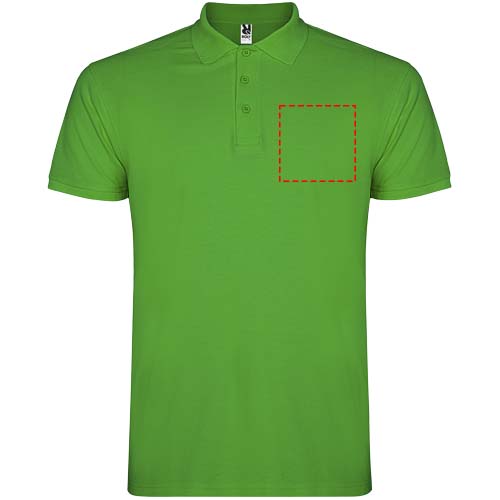 Star 200 g/m² herenpolo met korte mouwen