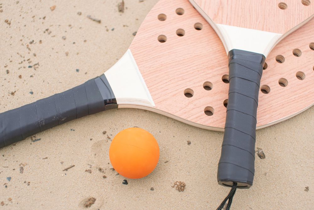 Tennis set van palissanderhout Sergio