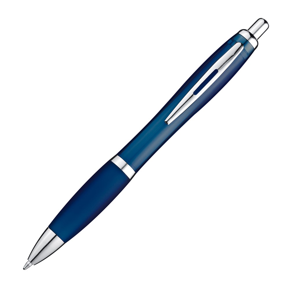 Pen met zilveren metalen clip