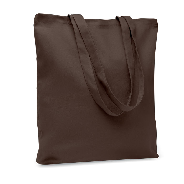 RASSA COLOURED - Stevige canvas boodschappentas - voor bedrijven en relatiegeschenken - Chocolade