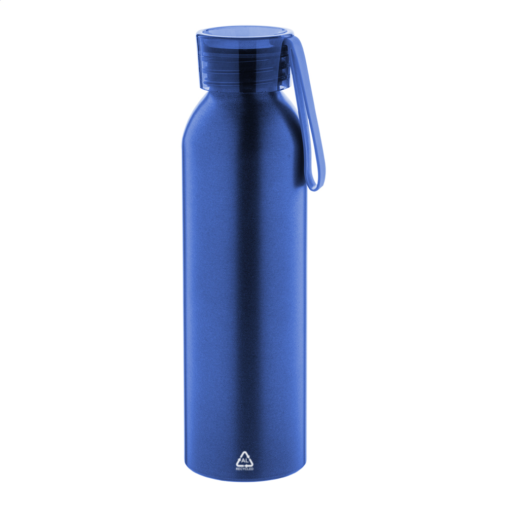 Ralusip - gerecyclede aluminium fles - kopen of bedrukken - blauw