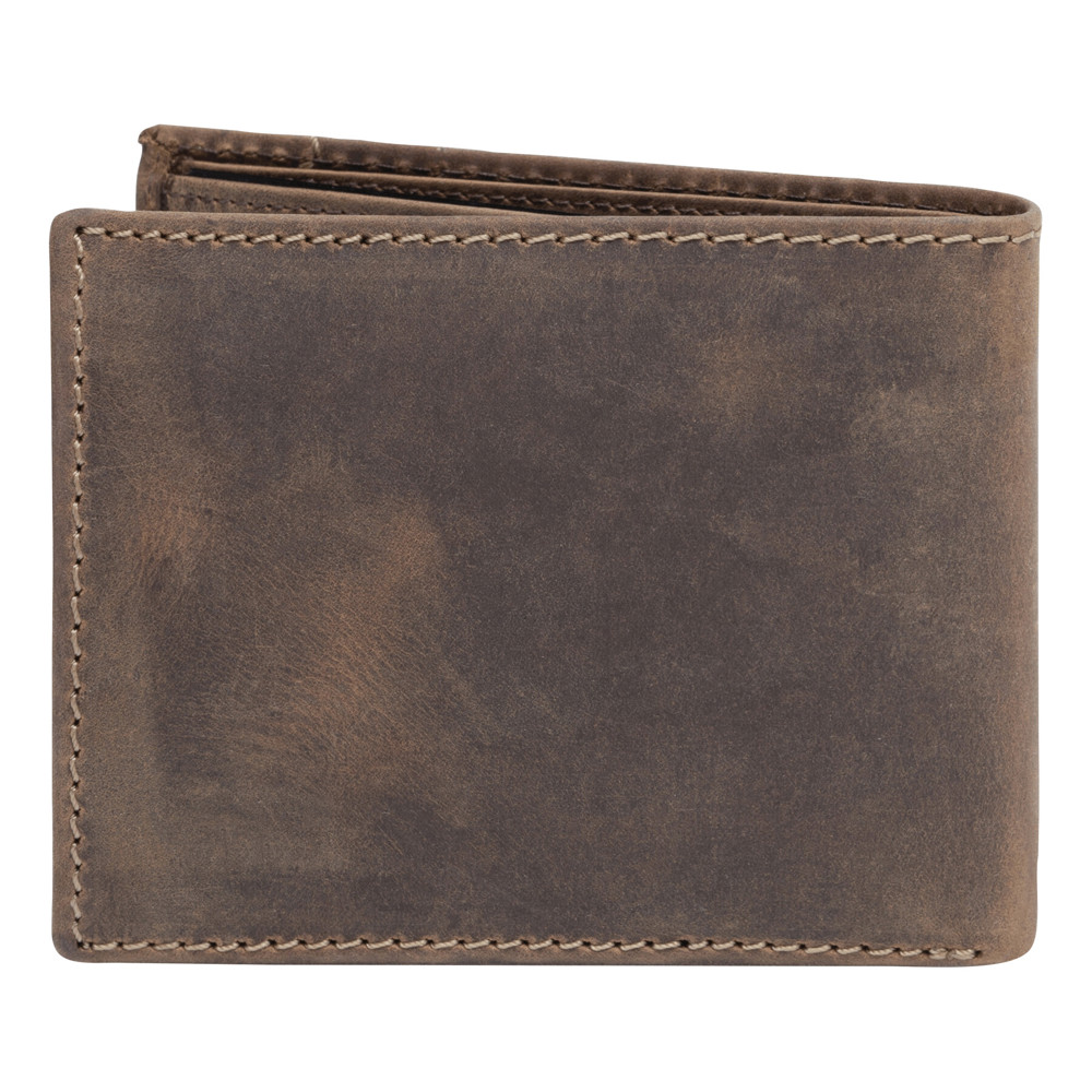 WILDERNESS I - Lederen billfold portemonnee - voor bedrijven en relatiegeschenken