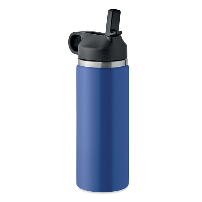 IVALO - Dubbelwandige fles 500 ml - kopen of bedrukken - blauw