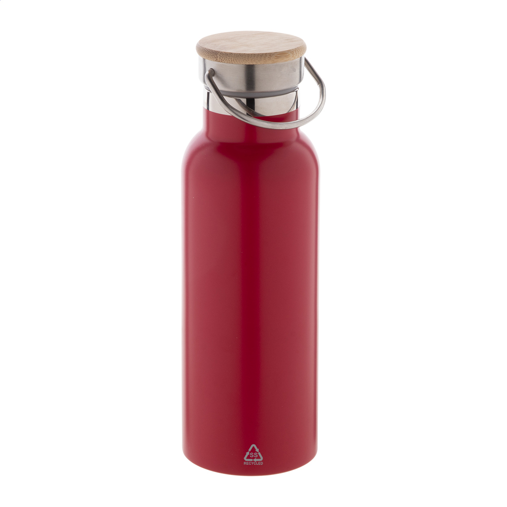 Renaslu - geïsoleerde fles - voor bedrijven en relatiegeschenken - Rood