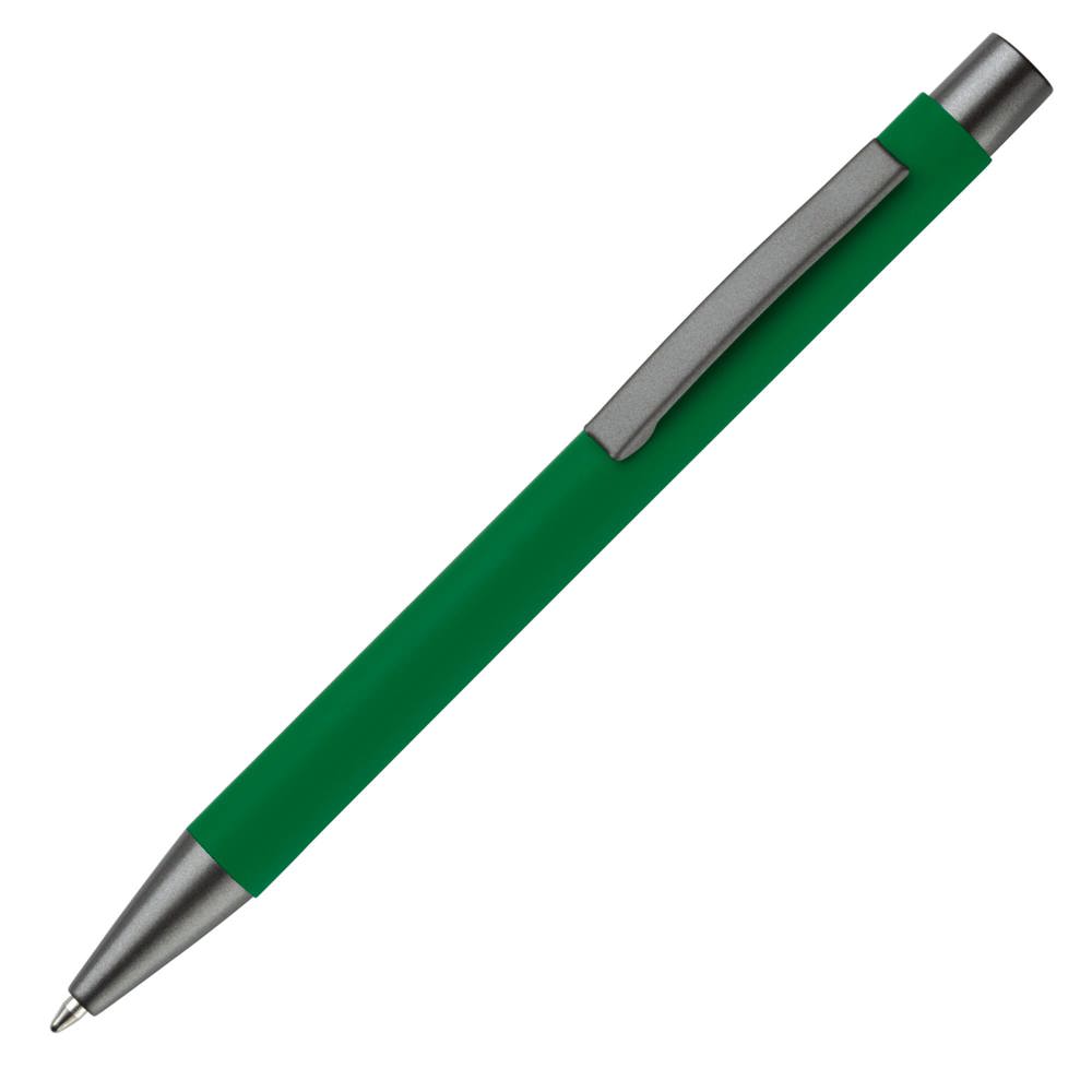 Balpen New York soft touch - bedrukt of onbedrukt verkrijgbaar - Groen