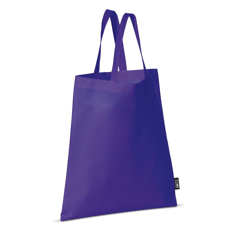Draagtas non-woven 75g/m² - bedrukt of onbedrukt verkrijgbaar - Paars