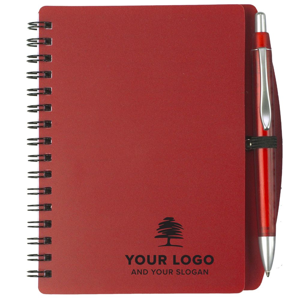 PU notitieboek met balpen Kimora