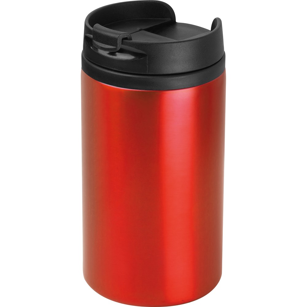 Drinkbeker metaal - voor bedrijven en relatiegeschenken - Rood