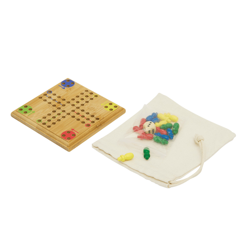 NO ANGER - Ludo houten spel - met logo of onbedrukt bestellen