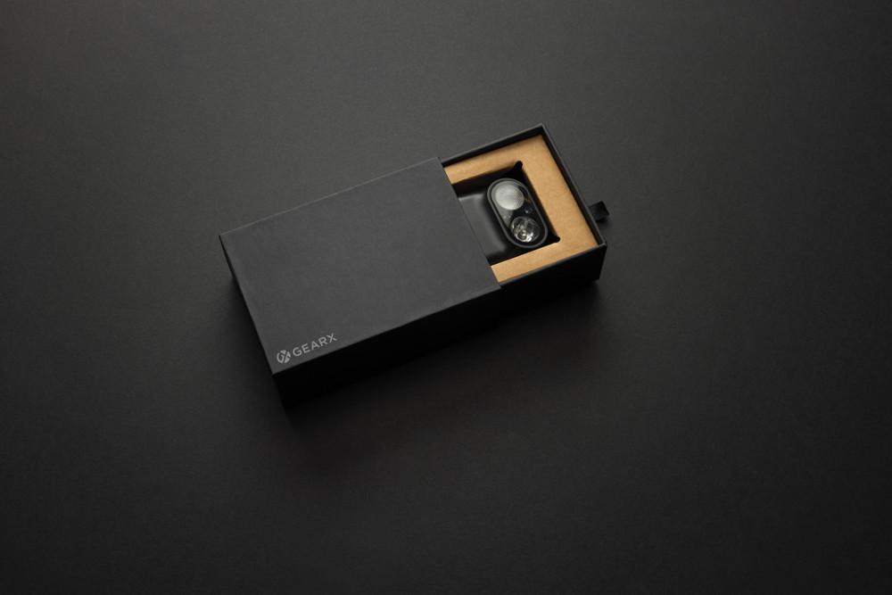Gear X RCS recycled plastic hoofd lamp met motion sensor