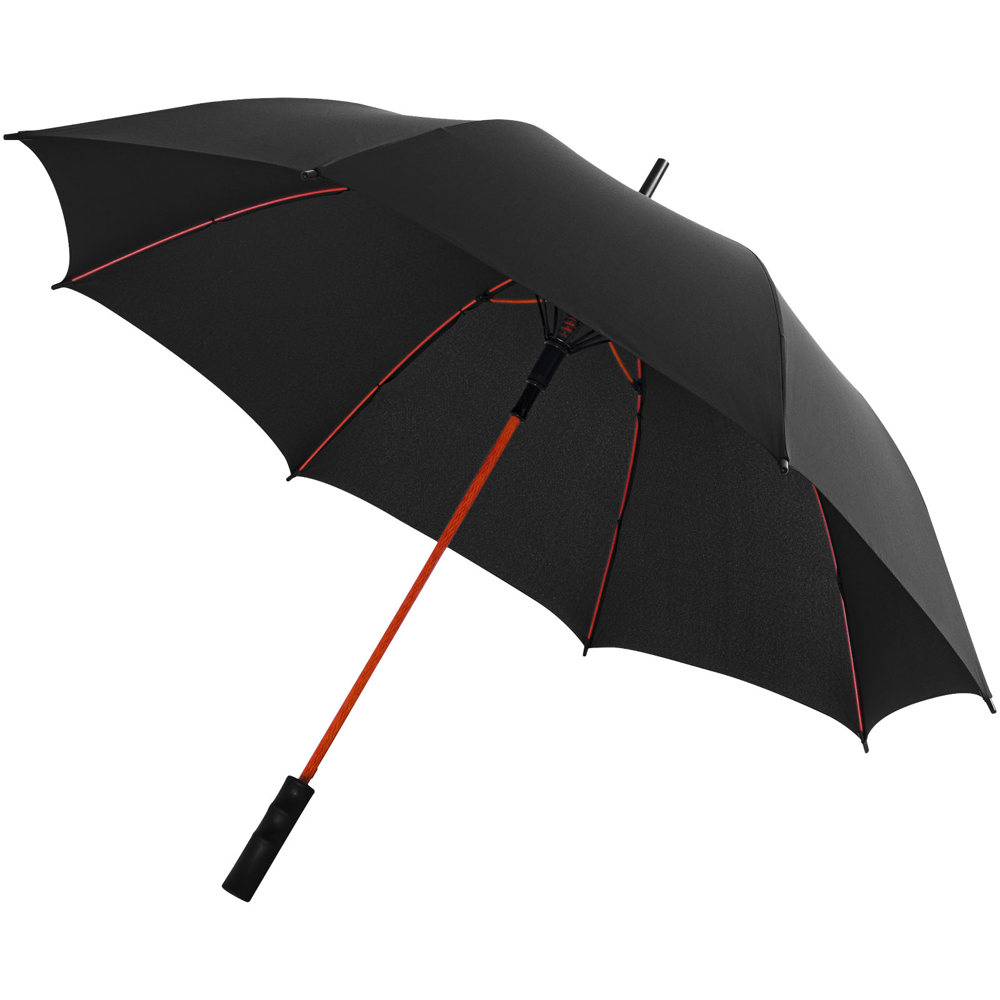 Stark 23'' automatische stormparaplu - met logo of onbedrukt bestellen - Rood, Zwart