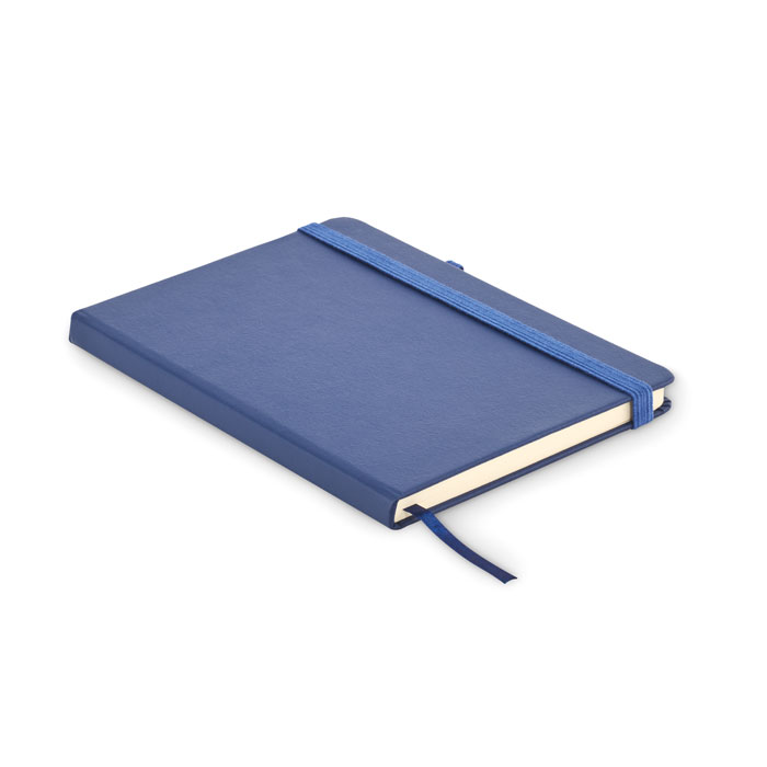 ARPU - Gerecycled PU A5 notitieboek - bedrukt of onbedrukt verkrijgbaar - blauw