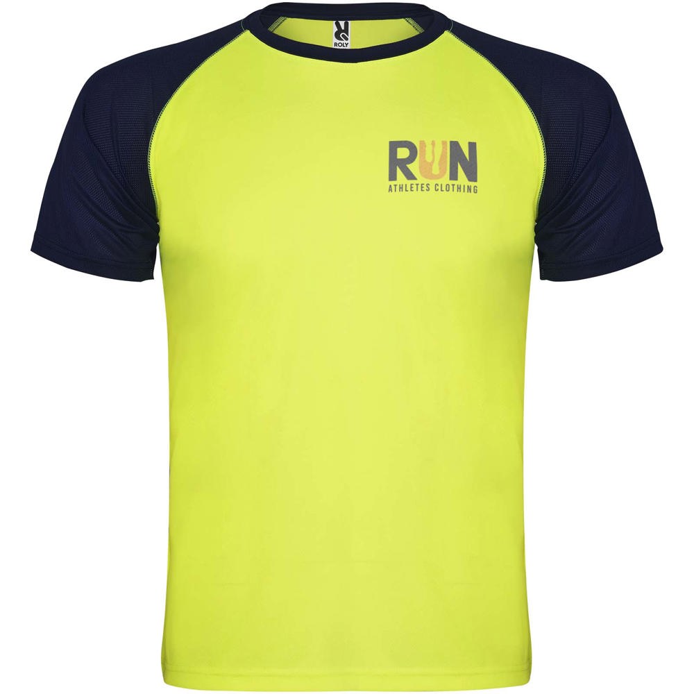 Indianapolis 140 g/m² sportshirt met korte mouwen voor kinderen