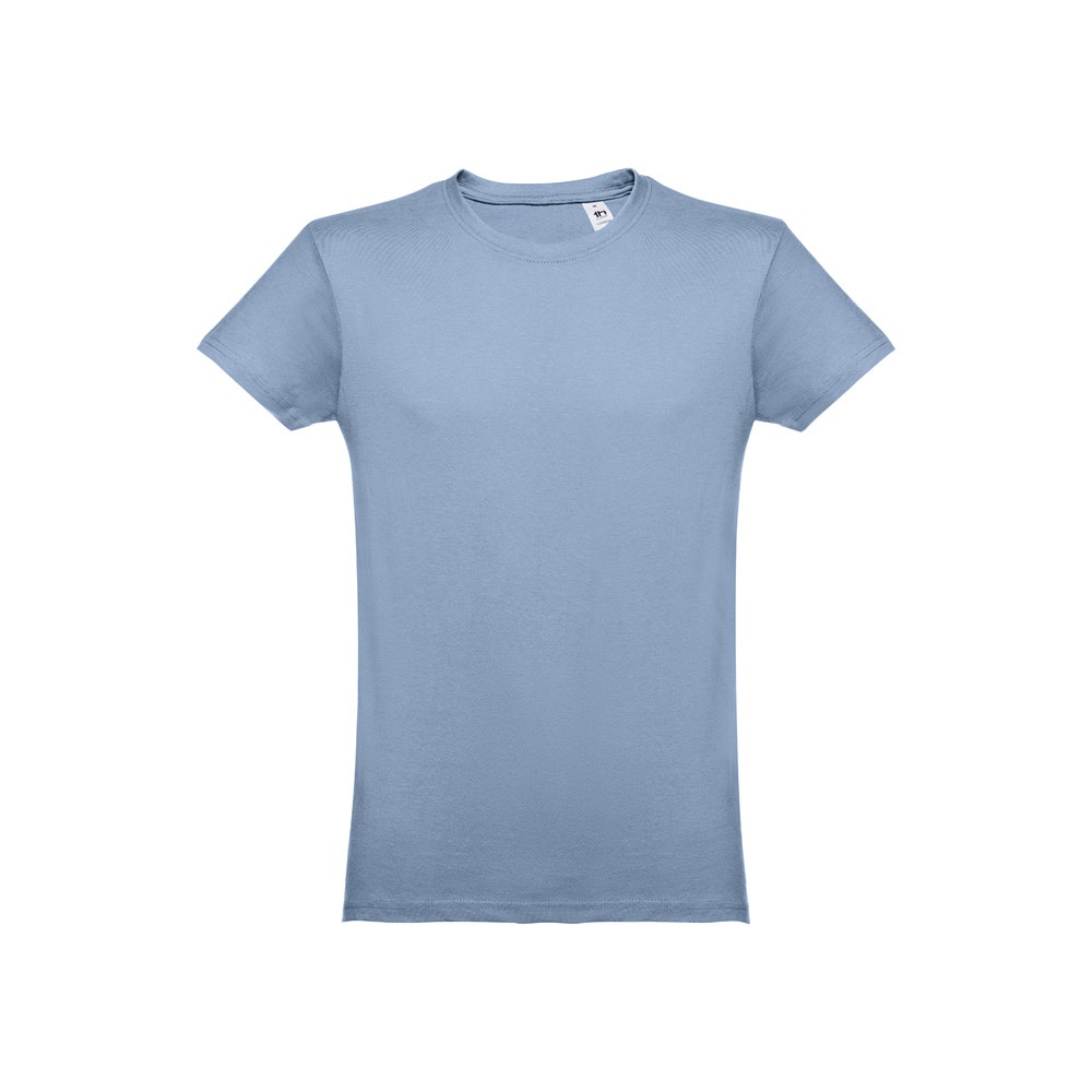 THC LUANDA 3XL. T-shirt voor mannen - voor bedrijven en relatiegeschenken - Pastel blauw