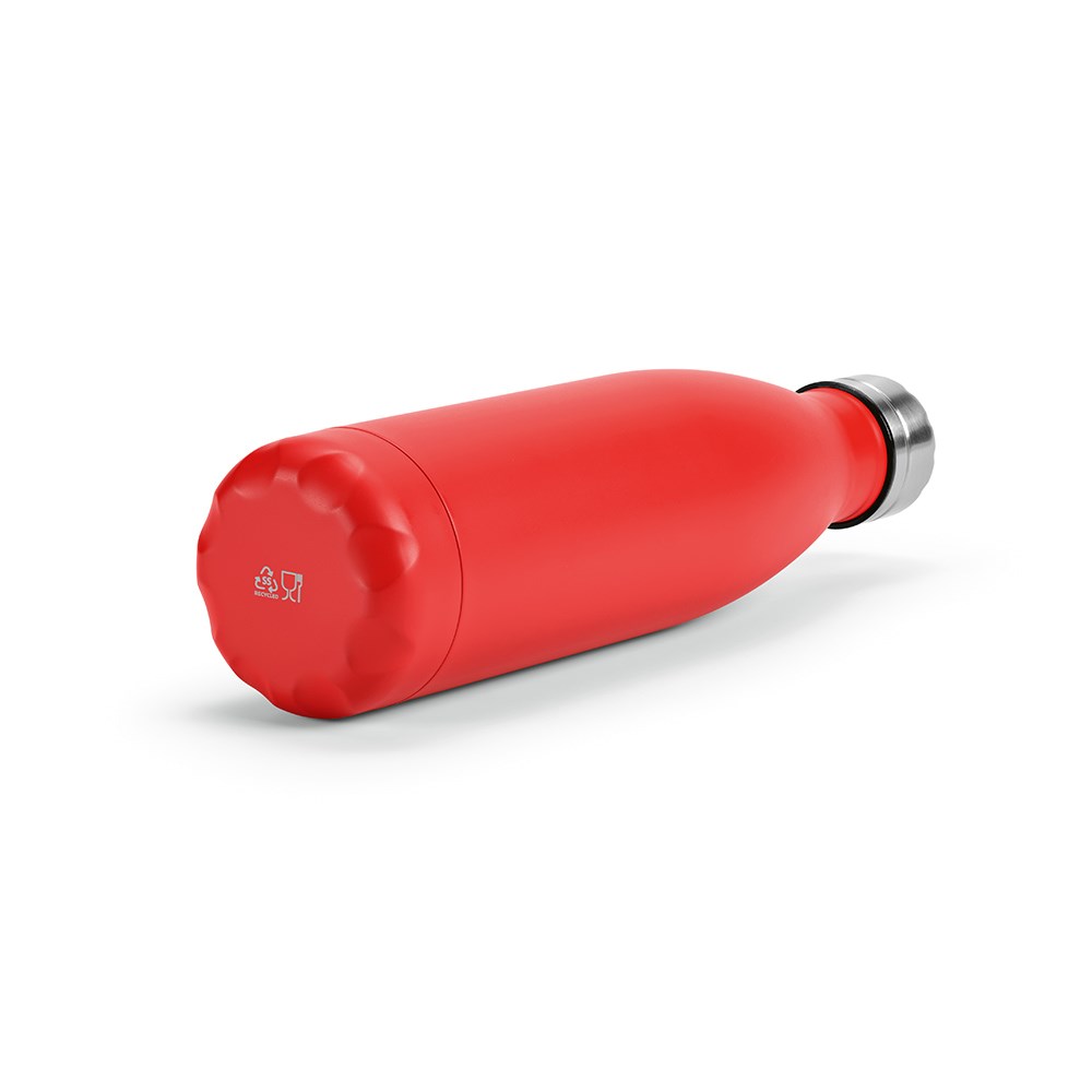 Mississippi 550 fles gerecycled roestvrij staal 535 ml - Rood