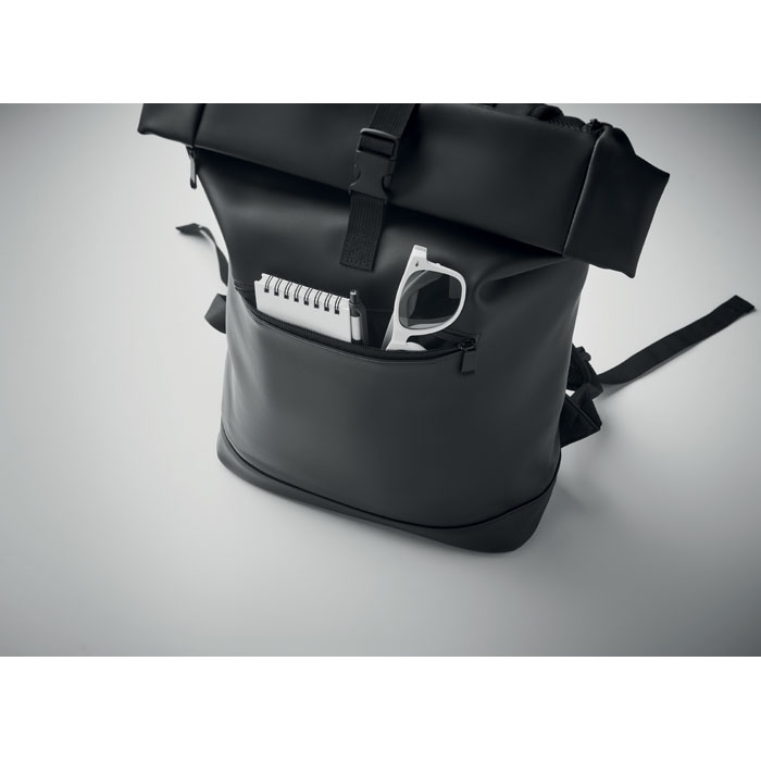 BAI ROLL - Laptop Rolltop rugzak PU