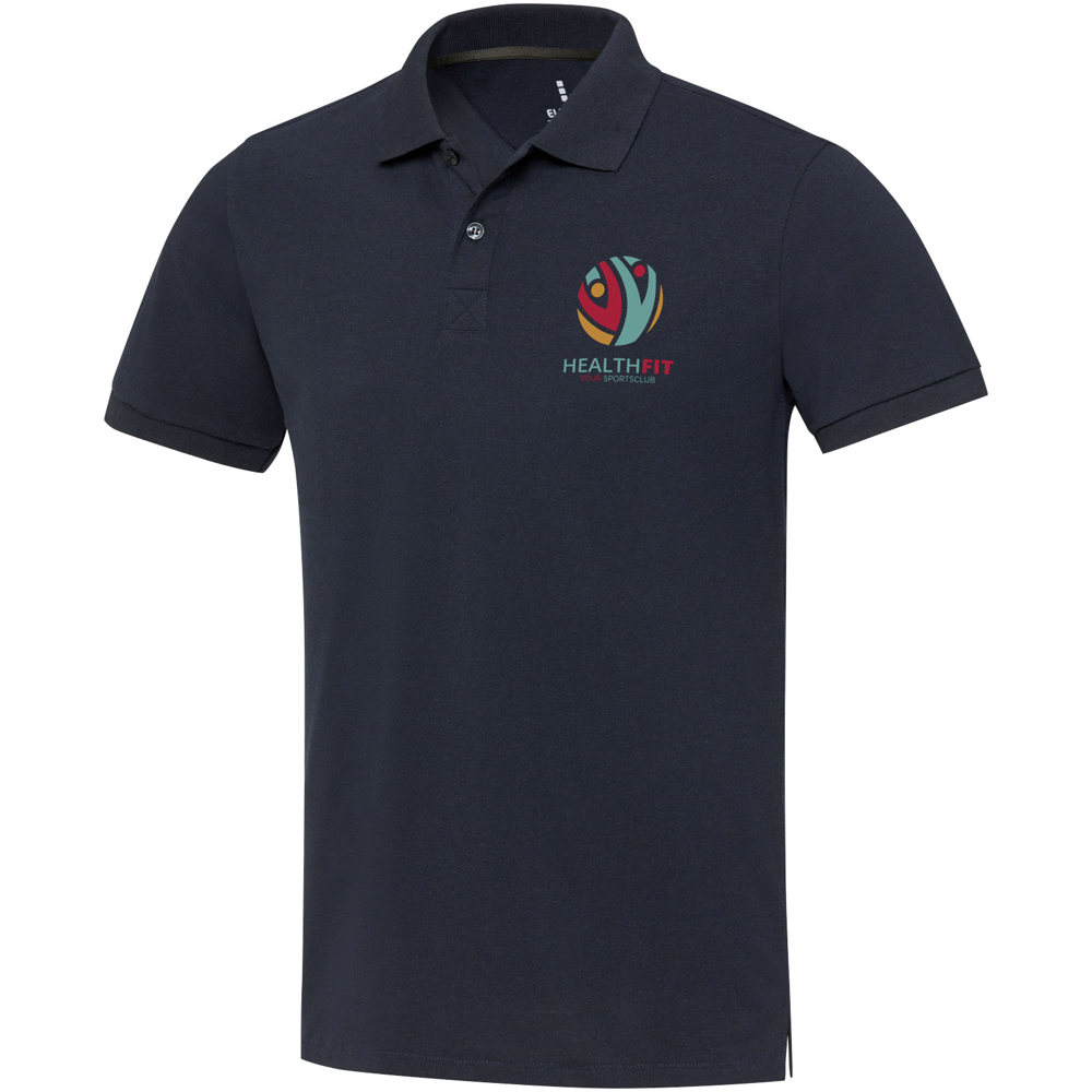 Emerald 200 g/m² unisex Aware™ gerecyclede polo met korte mouwen