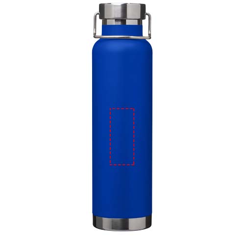 Thor 650 ml RCS gecertificeerde gerecyclede roestvrijstalen koperen vacuüm geïsoleerde waterfles 