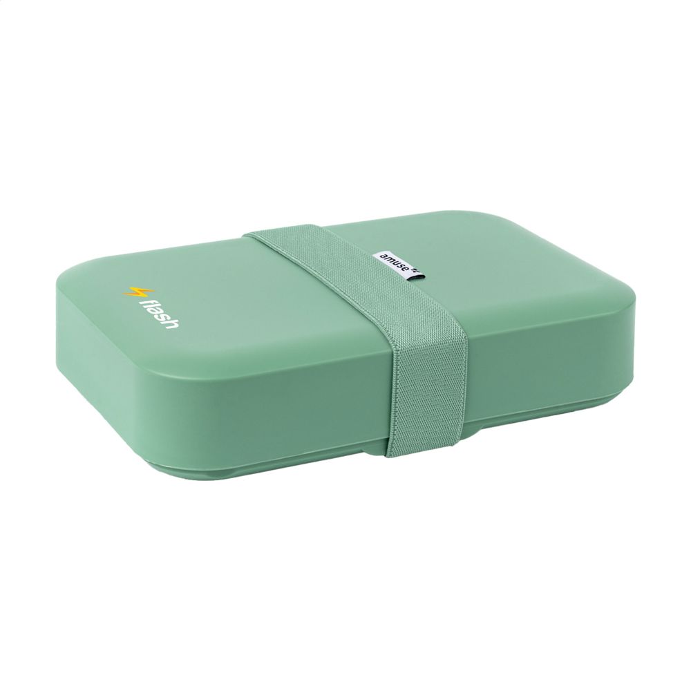 Amuse Classic Lunchbox Large - kopen of bedrukken - sage