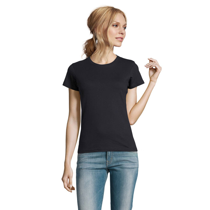 IMPERIAL WOMEN - IMPERIAL DAMES T-Shirt 190g - voor bedrijven en relatiegeschenken - Marine