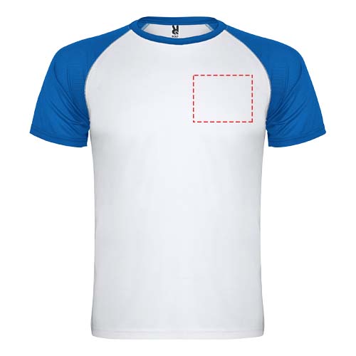 Indianapolis 140 g/m² sportshirt met korte mouwen voor kinderen