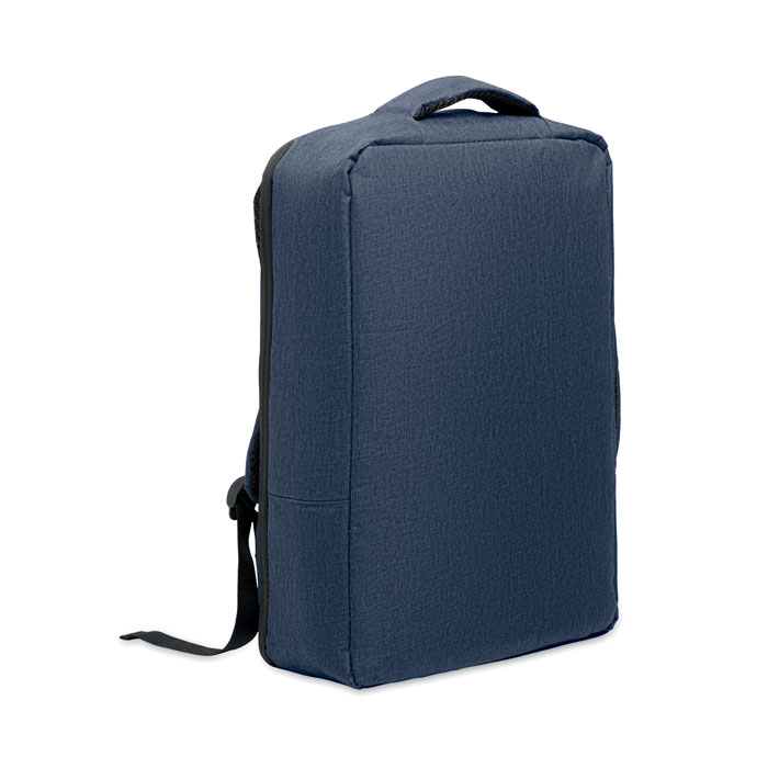 LAUGAR - Smalle 15 inch laptop rugzak - voor bedrijven en relatiegeschenken - Marineblauw