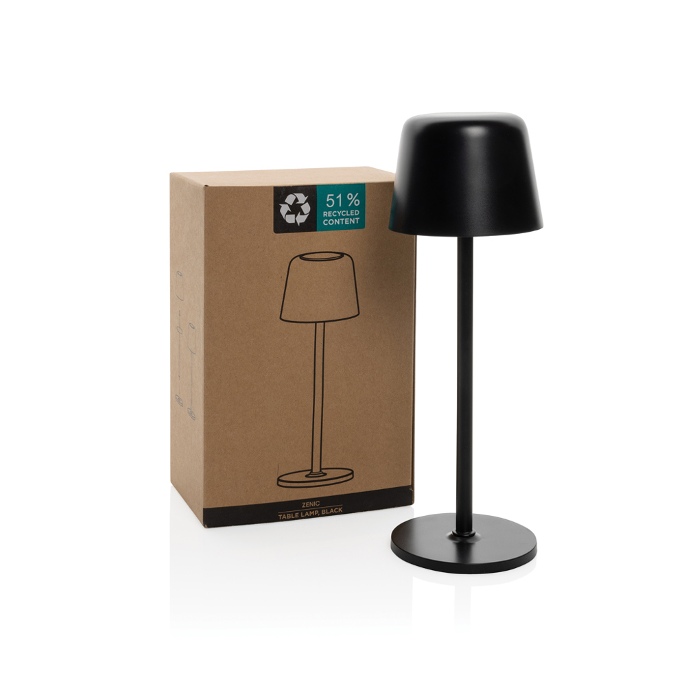Zenic RCS gerecyclede plastic USB oplaadbare tafellamp
