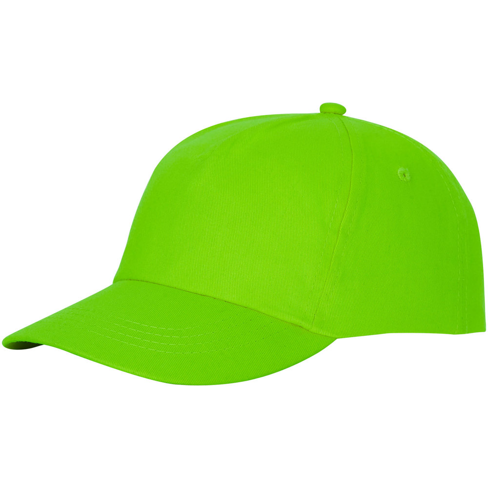 Feniks 5 panel cap - met logo of onbedrukt bestellen - Appelgroen