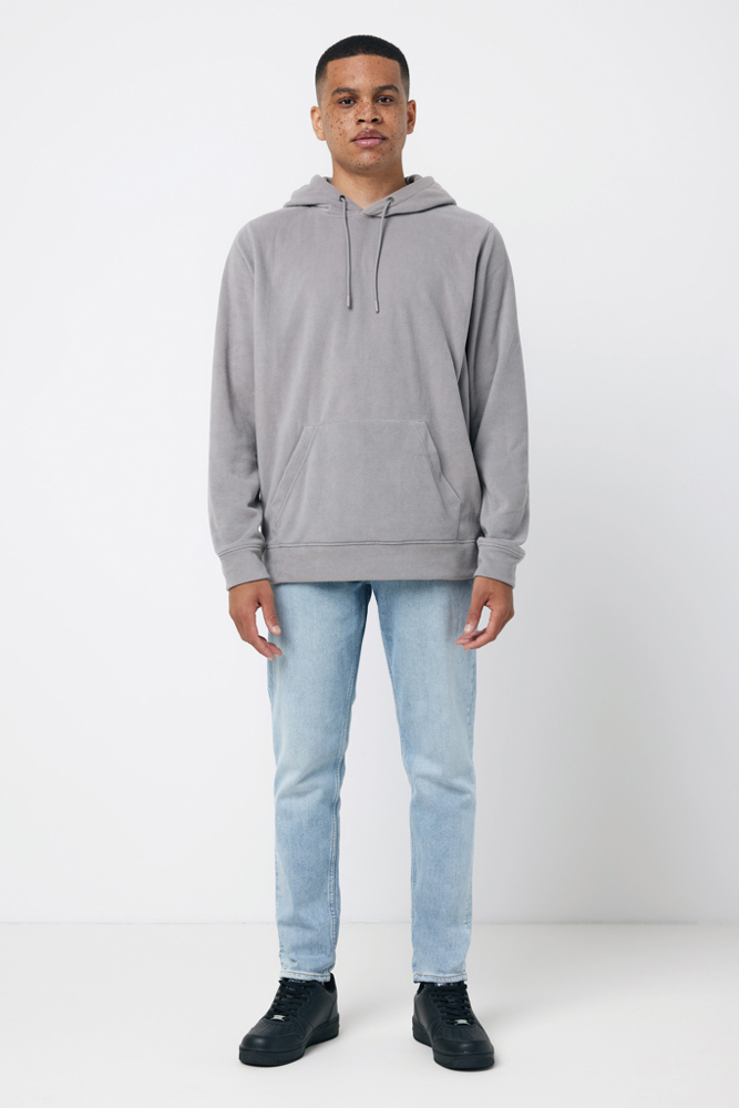 IQONIQ Trivor gerecycled polyester fleece hoodie