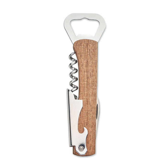 WOOL - 3 in 1 acacia flesopener